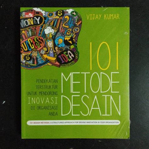 Jual Buku 101 Metode Desain By Vijay Kumar Mendorong Inovasi Shopee