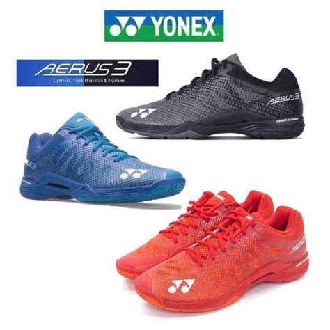 Delivery Fast Premium Quality Yonex Aerus 3 Badminton Shoes Kasut Badminton Sukan Yonex Aerus