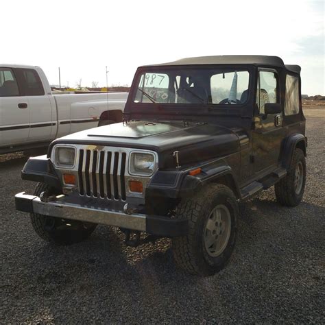 1987 Jeep Wrangler Laredo Sport Utility 2 Door 25l Classic Jeep