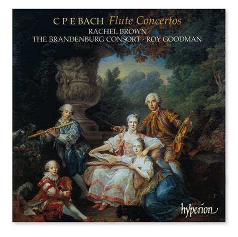 Cpe Bach Flute Concertos Hyperion