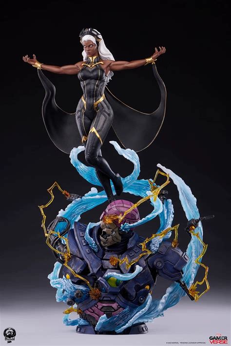 Marvels Future Revolutions Storm Strikes Down With New Pcs Statue