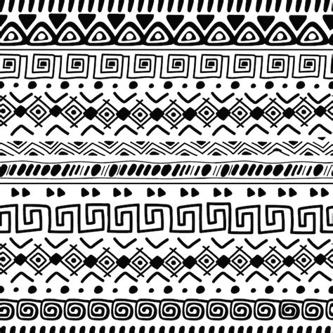 Premium Vector African Decorative Pattern Tribal Ornament Tiki Ethnic