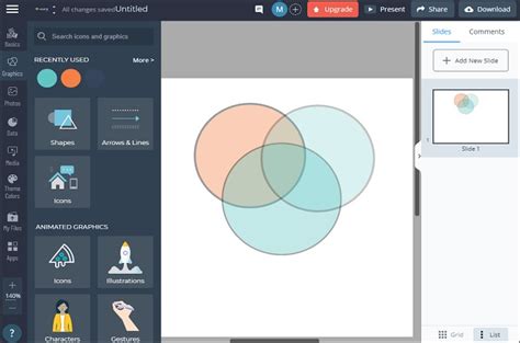 Los Mejores Creadores De Diagrama De Venn Online Gratis En