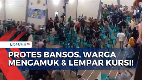 Detik Detik Warga Cihirup Jawa Barat Mengamuk Dan Lempar Kursi Nilai