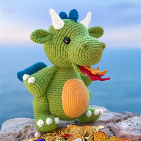 Free Dragon Crochet Pattern 🐲