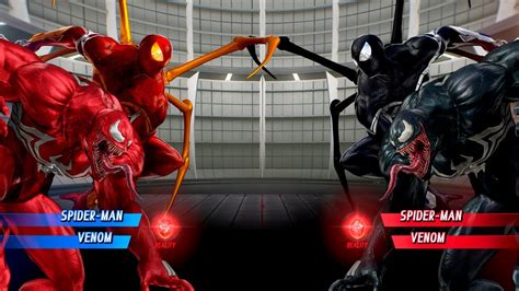 Red Hulk Carnage Spide Rman Venom Very Hard Marvel Vs Capcom