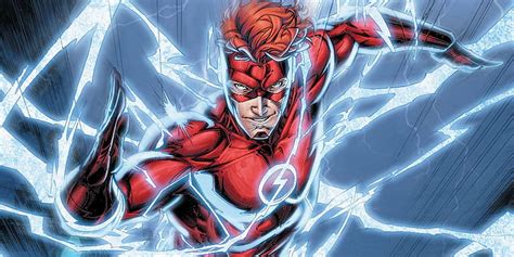 Dc Comics Illustration Wally West Hd Wallpaper Wallpaperbetter