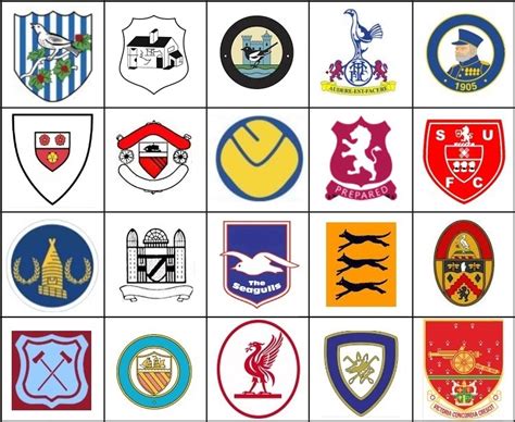 Click The Vintage Premier League Logos Quiz By Noldeh