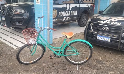 Policia Civil De Turvo Recupera Bicicleta Furtada E Prende O Autor Em