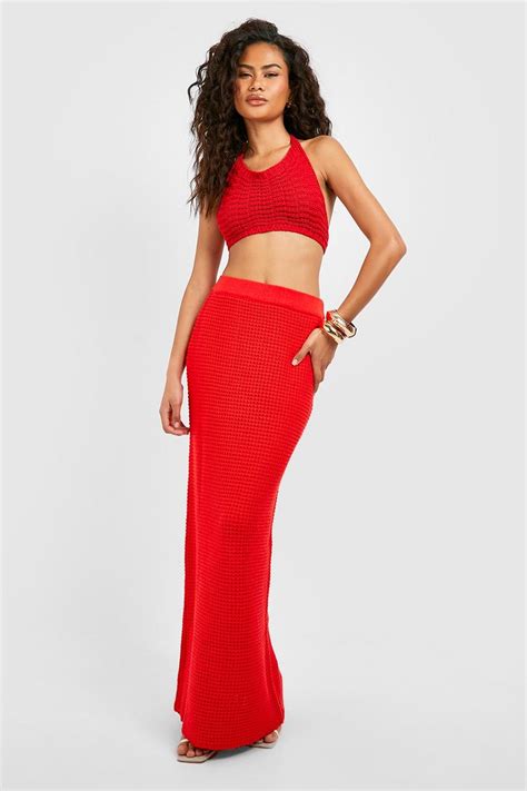 Crochet Maxi Skirt Boohoo Usa