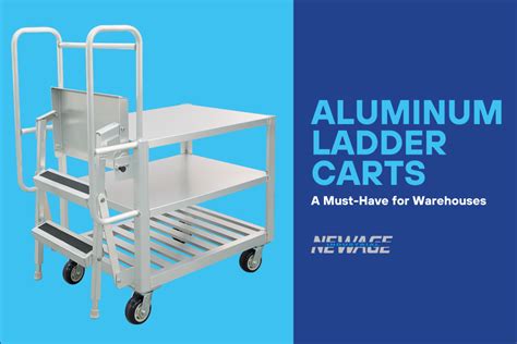 Aluminum Ladder Carts A Must Have For Warehouses