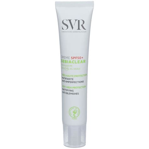 SVR Sebiaclear Creme SPF 50 40 Ml Redcare