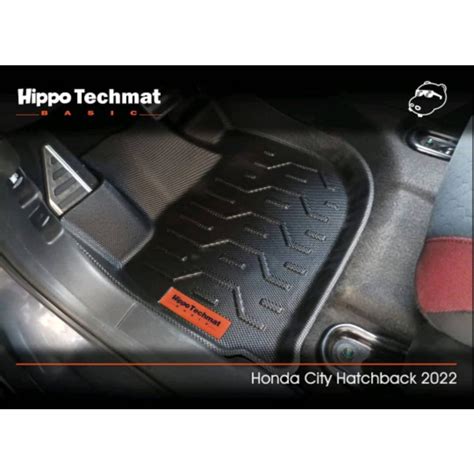 Honda City Hatchback Hippo Techmat Basic Deep Dish Mats V