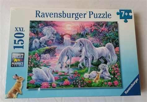 Ravensburger Jigsaw Puzzle Unicorns 100217 150 Pc Xxl Sealed