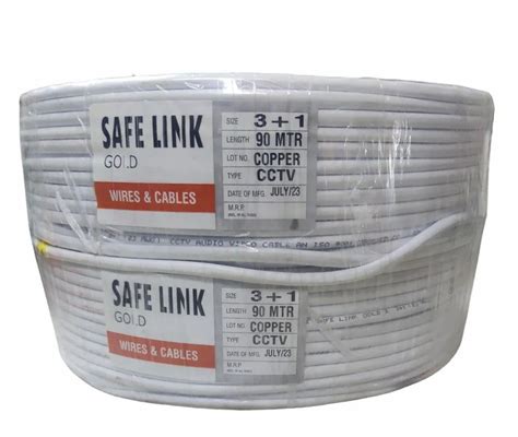 3 Plus 1 CCTV Cable 90 Mtrs At Rs 850 Roll Bhadra Ahmedabad ID