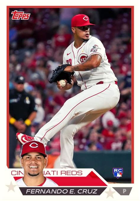 2023 Not Topps Baseball Fernando E Cruz Rookie Card In 2022 Baseball