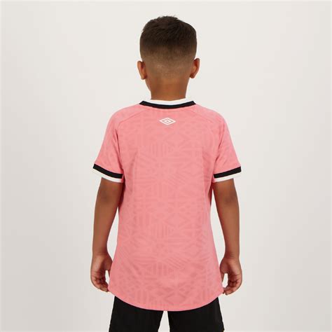 Camisa Umbro Santos Outubro Rosa Juvenil Futfanatics