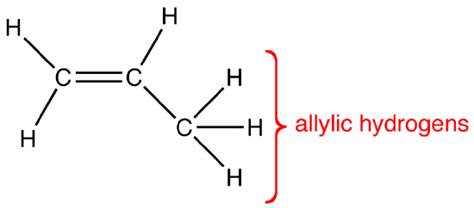 Allylic Hydrogen - Chemistry LibreTexts