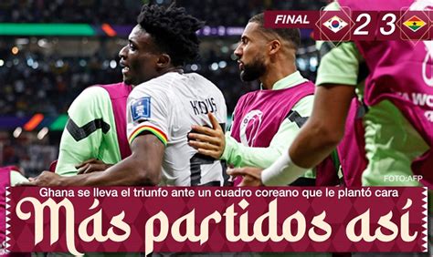 Corea Del Sur Vs Ghana En Vivo Online Mundial Mediotiempo