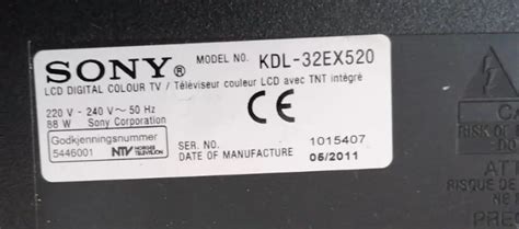 1 883 753 32 I1807675C SONY KDL 32EX520 MAİNBOARD ANAKART