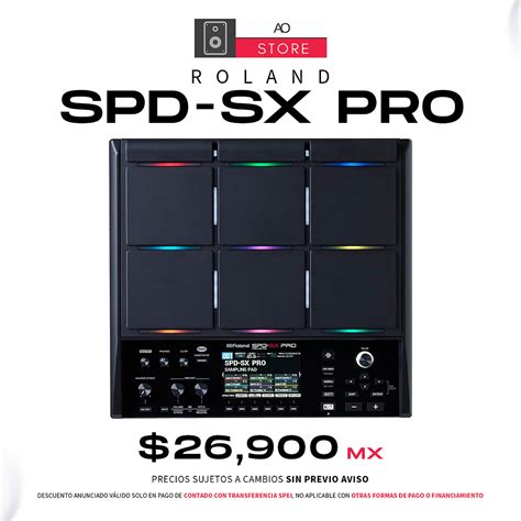 Roland Spd Sx Pro Caja De Ritmos Sampler Secuenciador