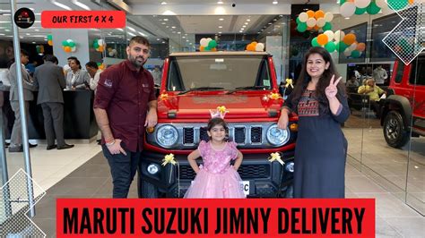 MARUTI SUZUKI JIMNY Taking Delivery Of Our First 4X4 First In India