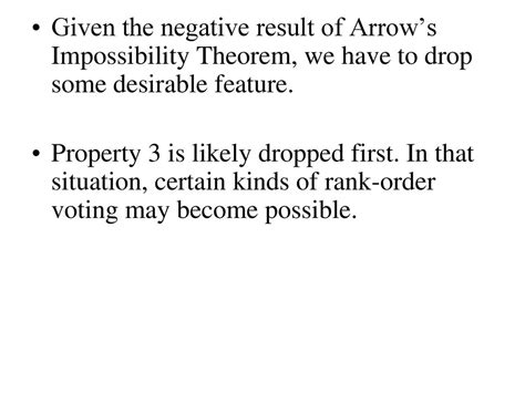 Chapter Welfare Key Concept Arrows Impossibility Theorem Social