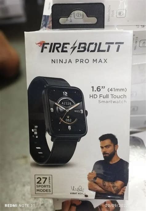 Fire Boltt Ninja Pro Max Smartwatch At ₹ 1750 Piece Girgaum Mumbai Id 27025333830