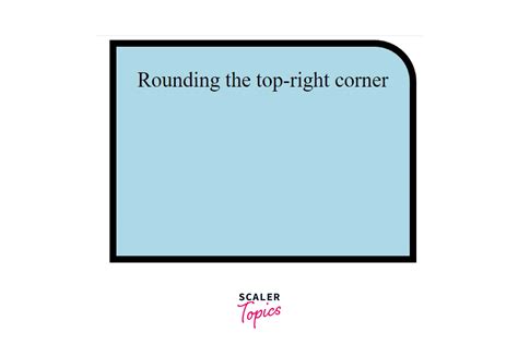 How To Make Rounded Corner Using Css Scaler Topics