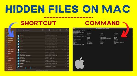 How To See Hidden Files On Mac Show Hidden Files In Finder