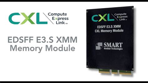 Smart Modular Introducing Cxl Memory Modules Xmms For Density And