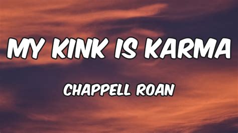 Chappell Roan My Kink Is Karma Lyrics YouTube