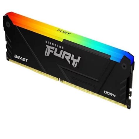 Kingston 16GB DDR4 PC3200 KF432C16BB12A/16 fury beast rgb black xmp ...