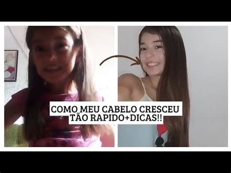 Como Meu Cabelo Cresceu T O R Pido Dicas Youtube