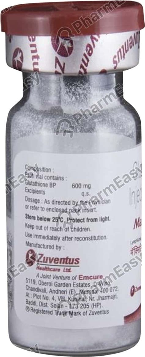 Buy Maxiliv Mg Powder For Injection Online At Flat Off