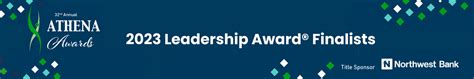 2023 ATHENA Awards Leadership Finalists Buffalo Niagara Partnership