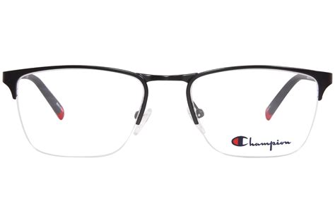 Champion Launch Eyeglasses Men S Semi Rim Square Shape