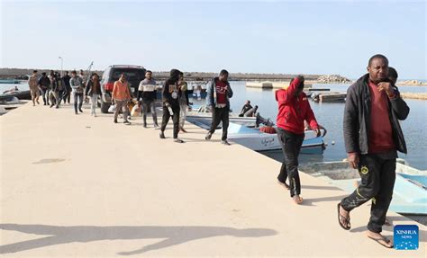 61 Illegal Migrants Rescued Off Libyan Coast Xinhua