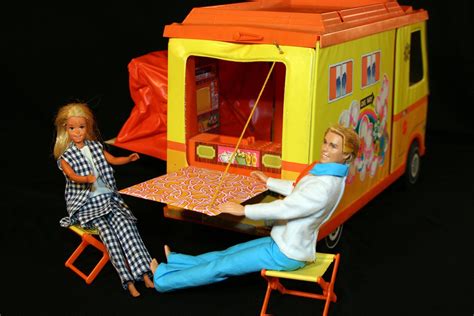 Vintage 1971 Barbie Country Camper RV Play Set by HouseofAwesome