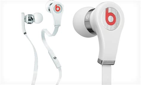 White Beats Earbuds Controltalk