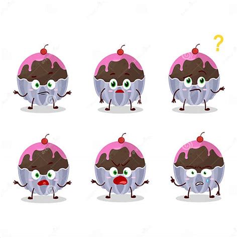 Cartoon Character Of Brigadeiro Chocolate Candy With What Expression