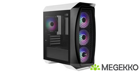 Megekko.nl - Aerocool Aero One Mini Frost Mini Tower Wit Behuizing