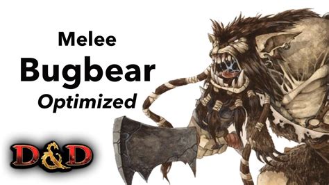 Melee Bugbear Gloom Stalker Echo Knight Optimized YouTube