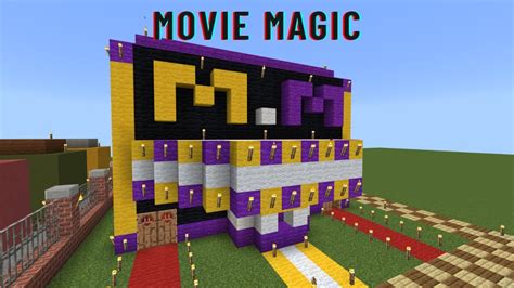 How To Build Stampy S Lovely World Movie Magic Youtube