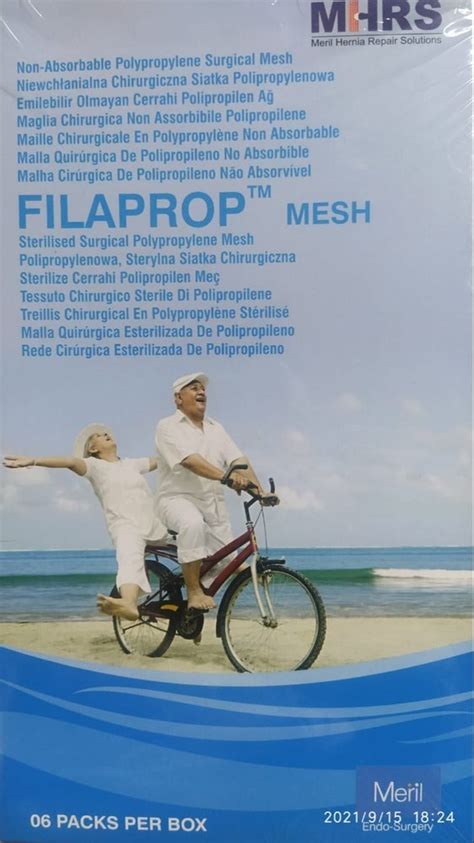 Meril Hernia Mesh For Hospital Model Name Number Filaprop At Rs 675