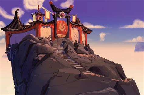 Monastery Concept Art Ninjago Lego Ninjago Lego Ninjago Movie