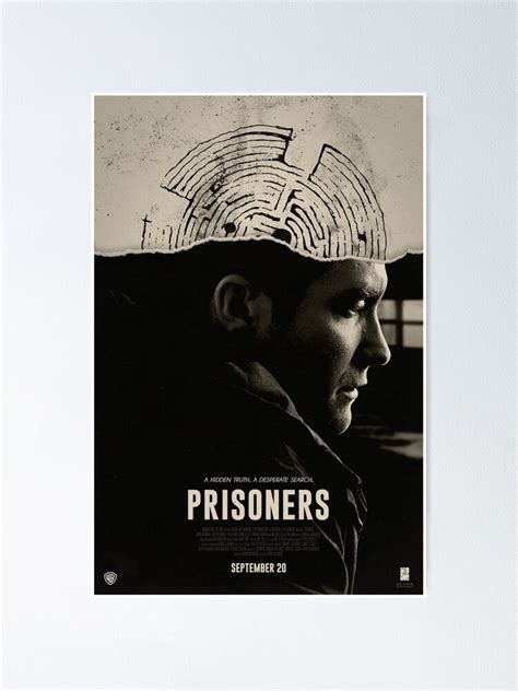 Prisoners One Sheet Poster For Sale By Fragiledesignco Redbubble