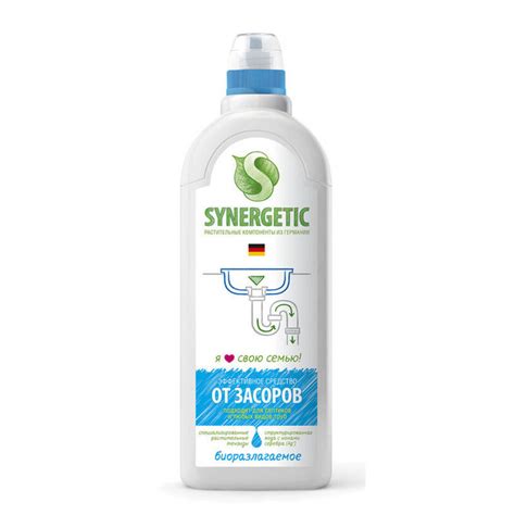 Вопросы и ответы о Средство для прочистки труб Synergetic 1л – OZON ...