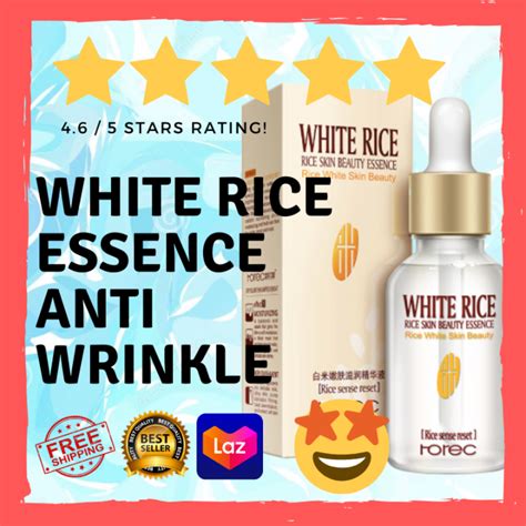 Rorec Facial Moisturizer White Rice Skin Nourishing Essence Strong