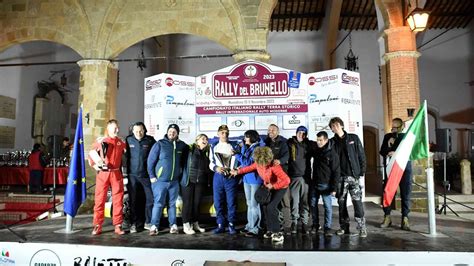 Strepitoso Terzo Posto Per La Squadra Corse Al Rally Del Brunello